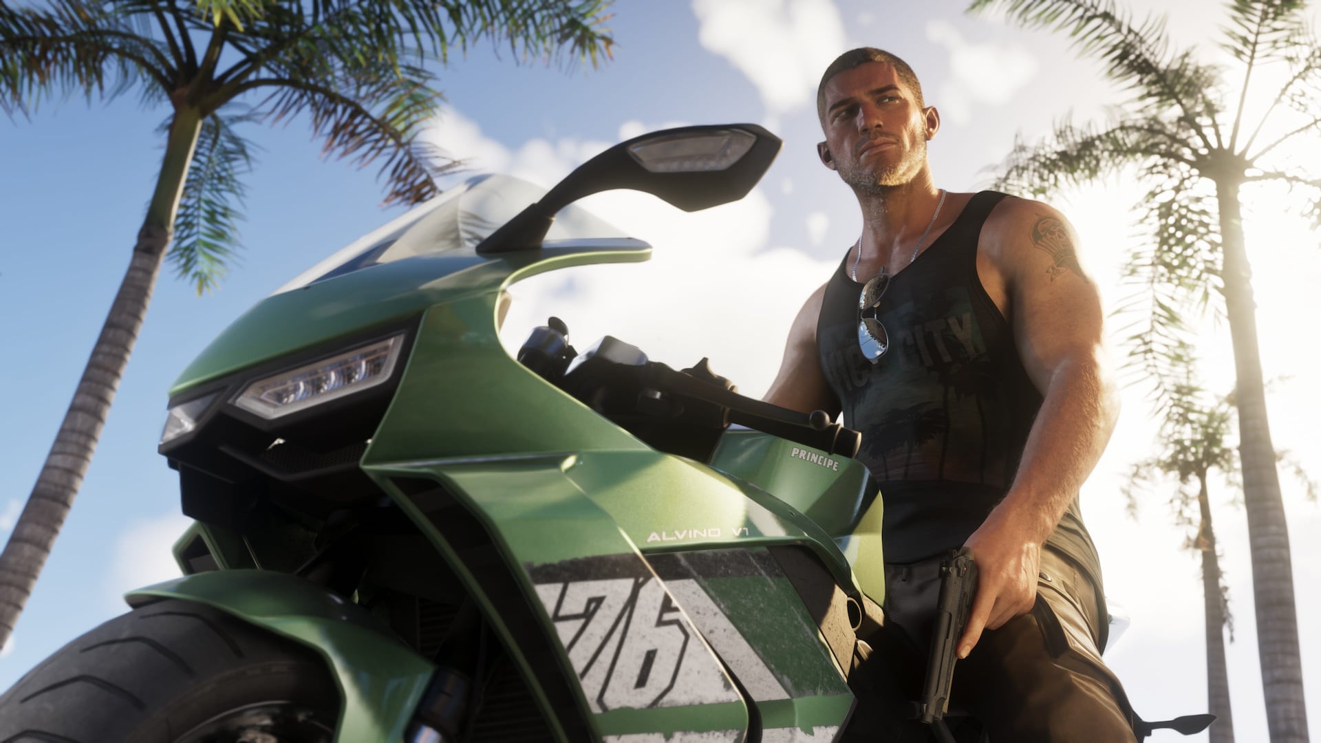 Jason Duval in an official Grand Theft Auto VI screenshot