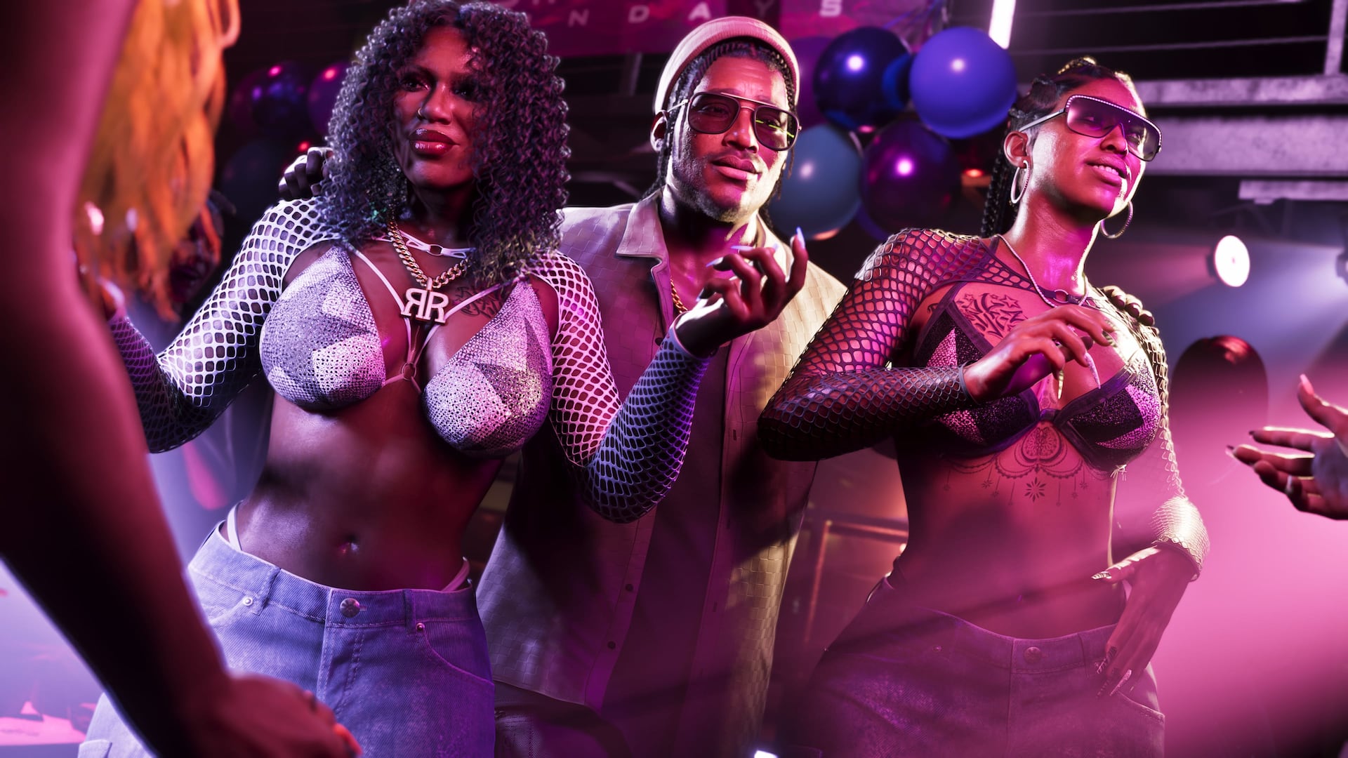 Supporting cast imagery from official Grand Theft Auto VI media